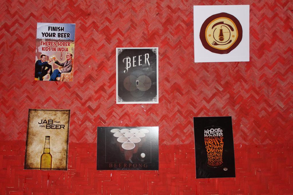 Bricks And Bamboo Hostel アンジュナ エクステリア 写真